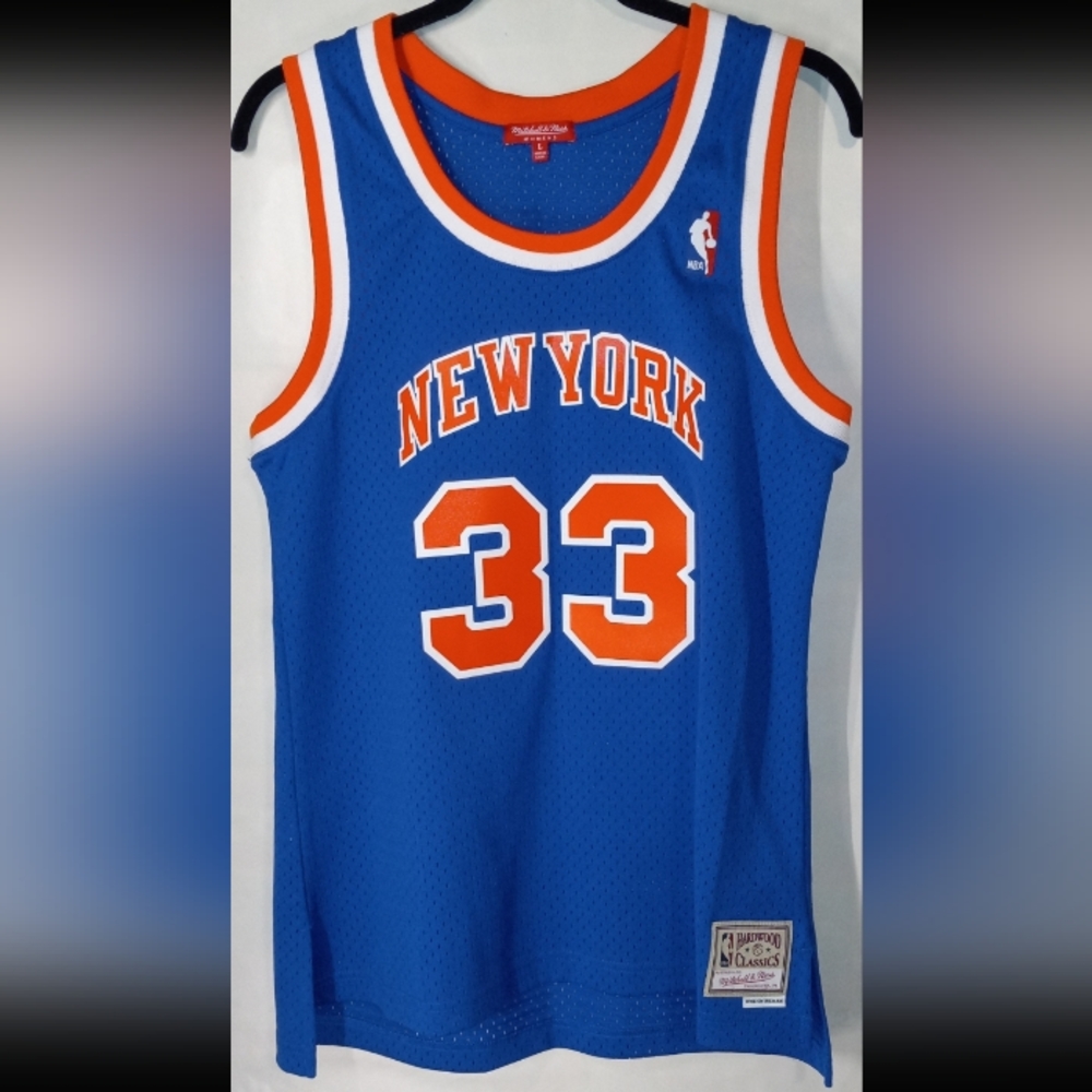 New York Knicks Patrick Ewing Basketball Jersey 33